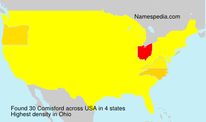 Surname Comisford in USA Surname Comisford in USA