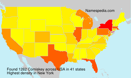 Surname Comiskey in USA Surname Comiskey in USA