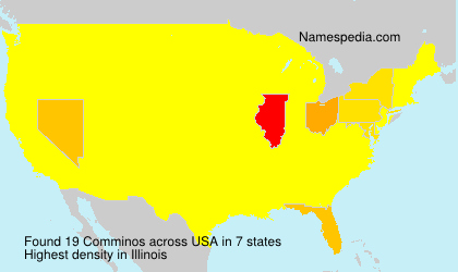 Surname Comminos in USA Surname Comminos in USA