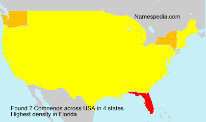 Surname Comnenos in USA Surname Comnenos in USA