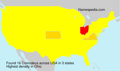 Surname Comodeca in USA Surname Comodeca in USA