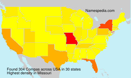 Surname Compas in USA Surname Compas in USA