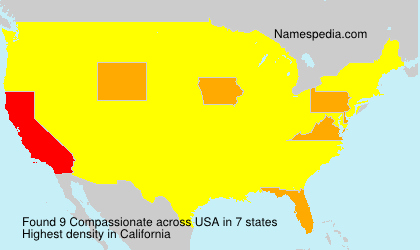Surname Compassionate in USA Surname Compassionate in USA