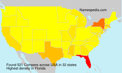 Surname Compere in USA Surname Compere in USA