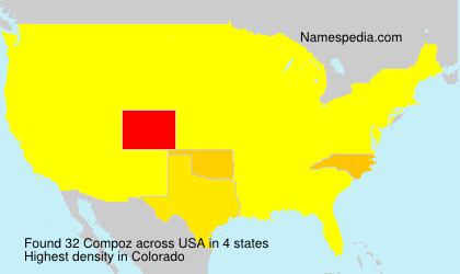 Surname Compoz in USA Surname Compoz in USA