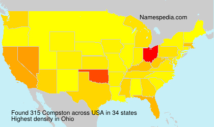Surname Compston in USA Surname Compston in USA