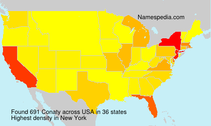 Surname Conaty in USA Surname Conaty in USA