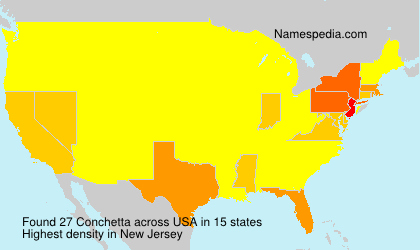 Surname Conchetta in USA Surname Conchetta in USA