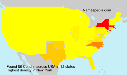 Surname Condlin in USA Surname Condlin in USA