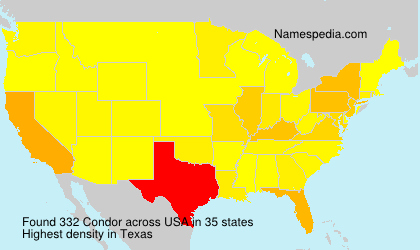 Surname Condor in USA Surname Condor in USA