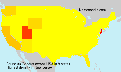 Surname Condrat in USA Surname Condrat in USA