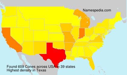 Surname Cones in USA Surname Cones in USA