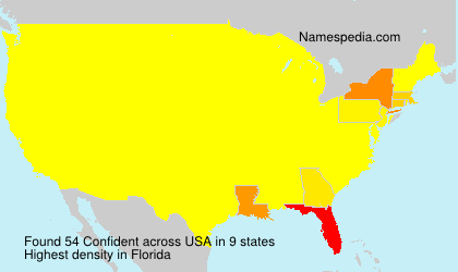 Surname Confident in USA Surname Confident in USA
