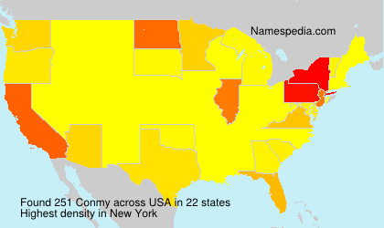 Surname Conmy in USA Surname Conmy in USA