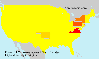 Surname Connaroe in USA Surname Connaroe in USA