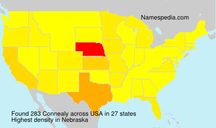 Surname Connealy in USA Surname Connealy in USA