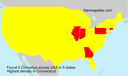 Surname Connelius in USA Surname Connelius in USA