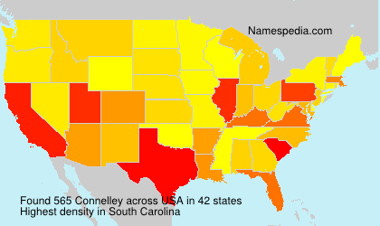 Surname Connelley in USA Surname Connelley in USA