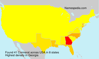 Surname Connerat in USA Surname Connerat in USA