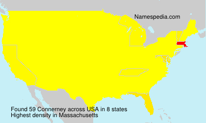 Surname Connerney in USA Surname Connerney in USA