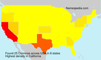 Surname Conreras in USA Surname Conreras in USA