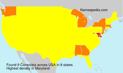 Surname Consolata in USA Surname Consolata in USA