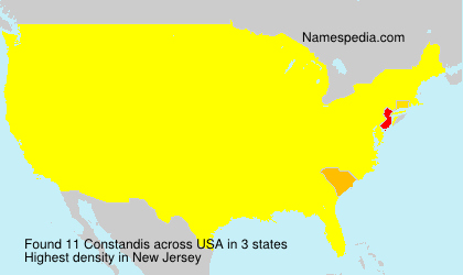 Surname Constandis in USA Surname Constandis in USA