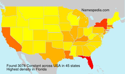 Surname Constant in USA Surname Constant in USA