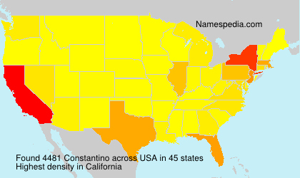 Surname Constantino in USA Surname Constantino in USA