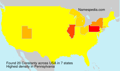 Surname Constanty in USA Surname Constanty in USA