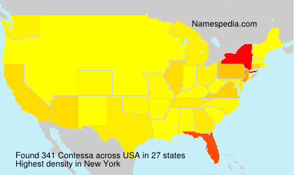 Surname Contessa in USA Surname Contessa in USA