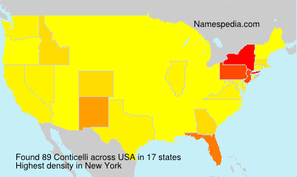 Surname Conticelli in USA Surname Conticelli in USA