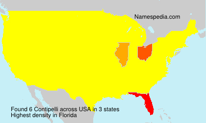 Surname Contipelli in USA Surname Contipelli in USA