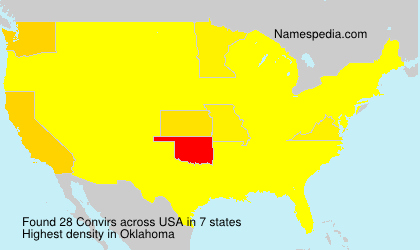 Surname Convirs in USA Surname Convirs in USA