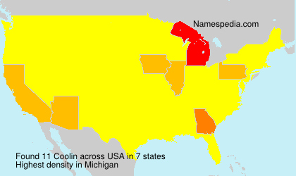Surname Coolin in USA Surname Coolin in USA