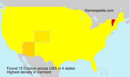 Surname Coolum in USA Surname Coolum in USA