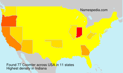 Surname Coomler in USA Surname Coomler in USA
