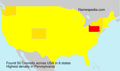 Surname Coonelly in USA Surname Coonelly in USA
