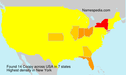 Surname Coopy in USA Surname Coopy in USA