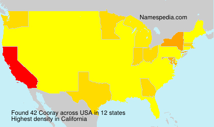 Surname Cooray in USA