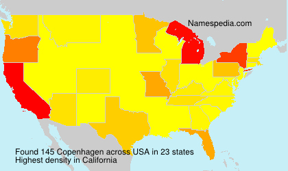 Surname Copenhagen in USA Surname Copenhagen in USA