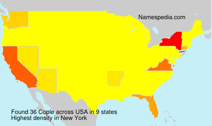 Surname Cople in USA Surname Cople in USA