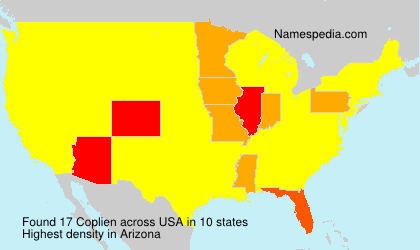 Surname Coplien in USA Surname Coplien in USA