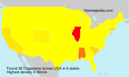 Surname Coppejans in USA Surname Coppejans in USA