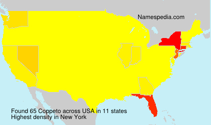 Surname Coppeto in USA Surname Coppeto in USA