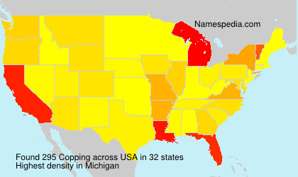 Surname Copping in USA Surname Copping in USA