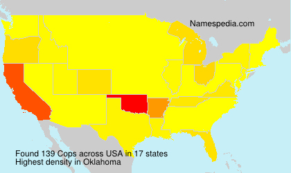 Surname Cops in USA