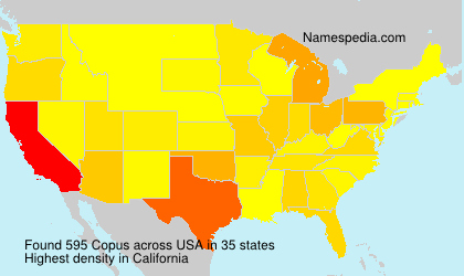 Surname Copus in USA Surname Copus in USA