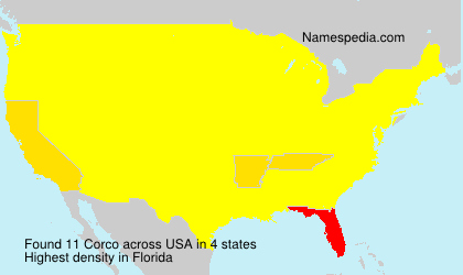 Surname Corco in USA Surname Corco in USA