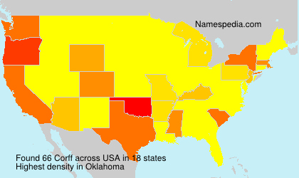 Surname Corff in USA Surname Corff in USA